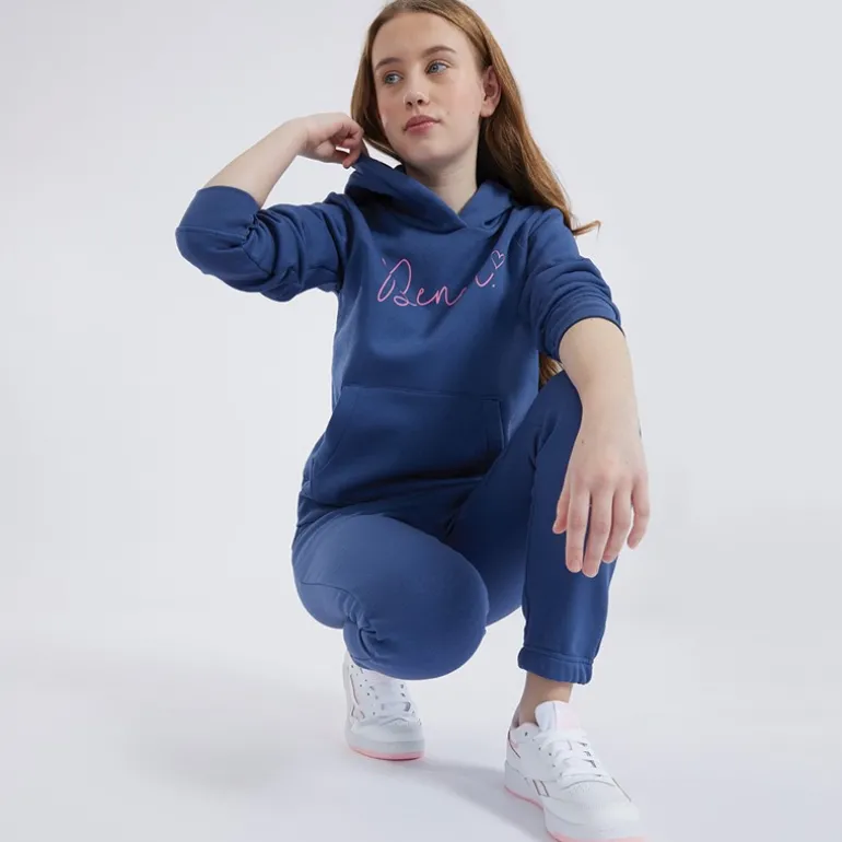 Piger Blå Træningssæt Marineblå