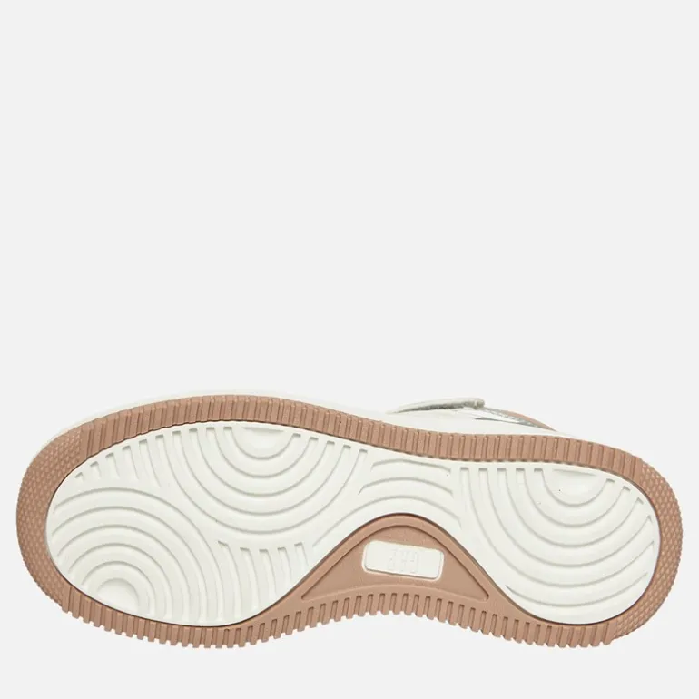 Piger Boston Mid Træningssko Hvid Sølv Rose