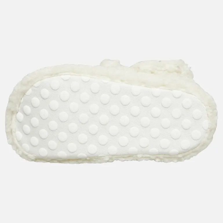 Piger Hvide Borg Slippers Hvid/Rød