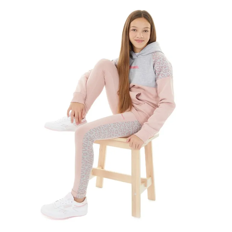 Piger Leal 3-pak Sporstøjssæt Lys Mørk Rosa