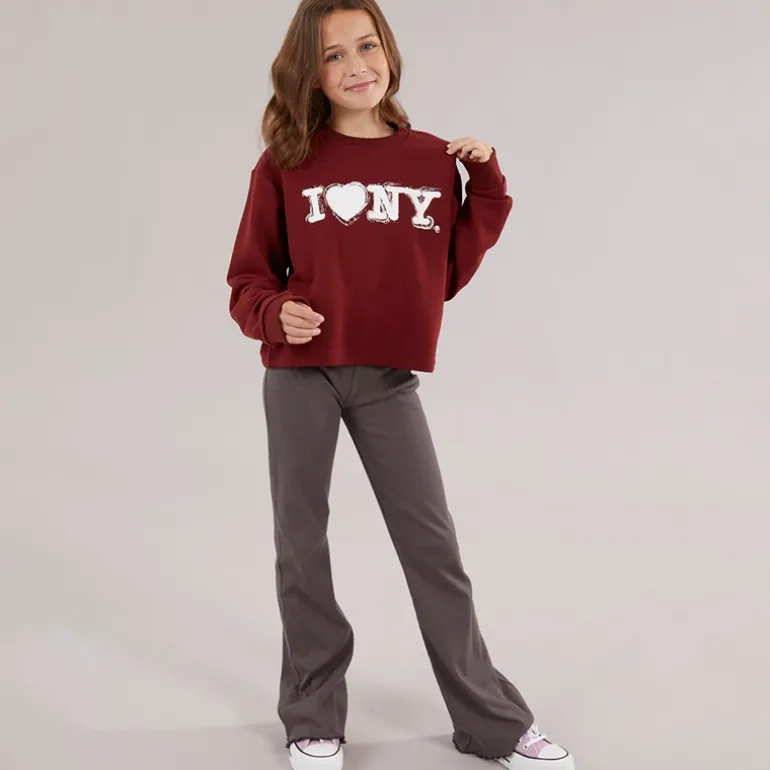 Piger New York Sweatshirt C-12 Syrah/New York/Niagara Falls C-12 Syrah_New York & Niagara Falls