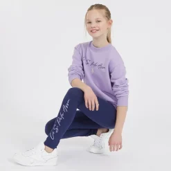 Piger Script Træningstøj Blå