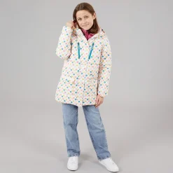 Piger Suzee Paraply Vatteret Hætte Jakke Multi