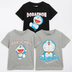 Piger Tre Pakke T-Shirts Multi