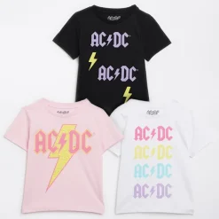 Piger Tre Pakke T-shirts Multi