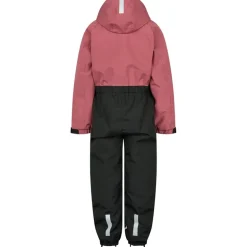 Piger vandtæt overtræksdragt Oxford snedragt rose