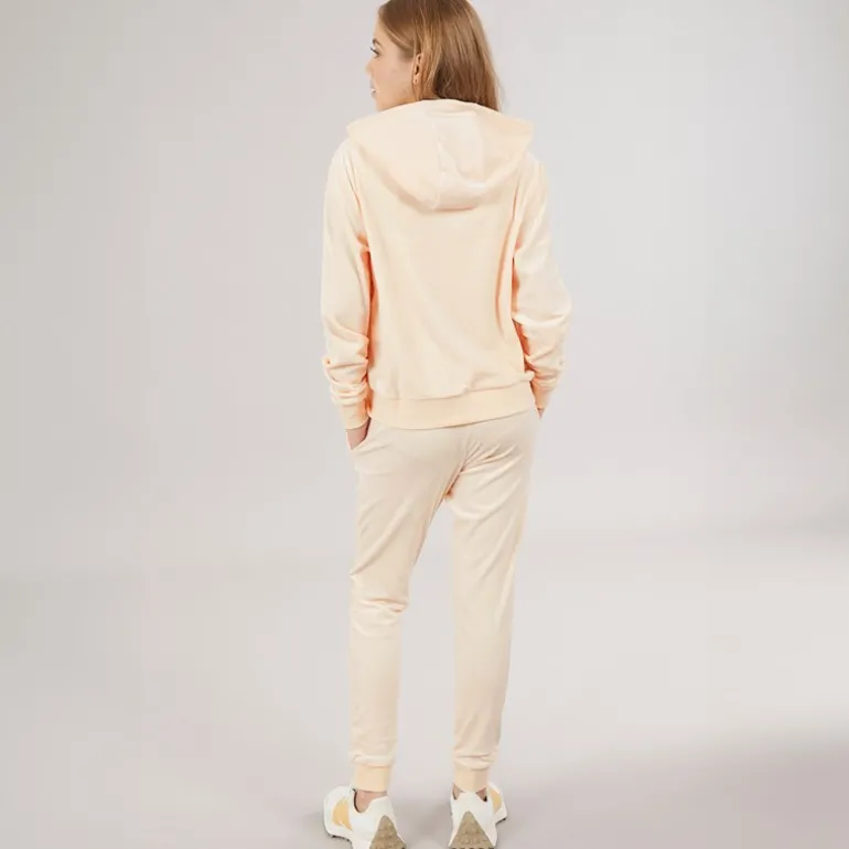 Piger Velour Træningssæt Shell