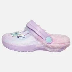 spædBørn Piger Sligo Fur Foret Træsko Lilla /​ Multi