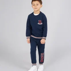 Sæt med Sweatshorter og Joggingbukser til Drenge Marineblå