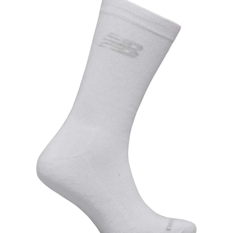 Tre par pudeforstærkede sokker Hvid