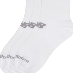 Tre par strømper til Drenge i kvartlængde hvid