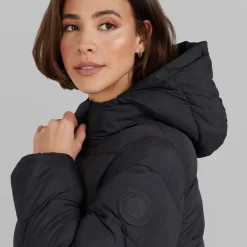 Zink Jakke Philippa Sort Dame